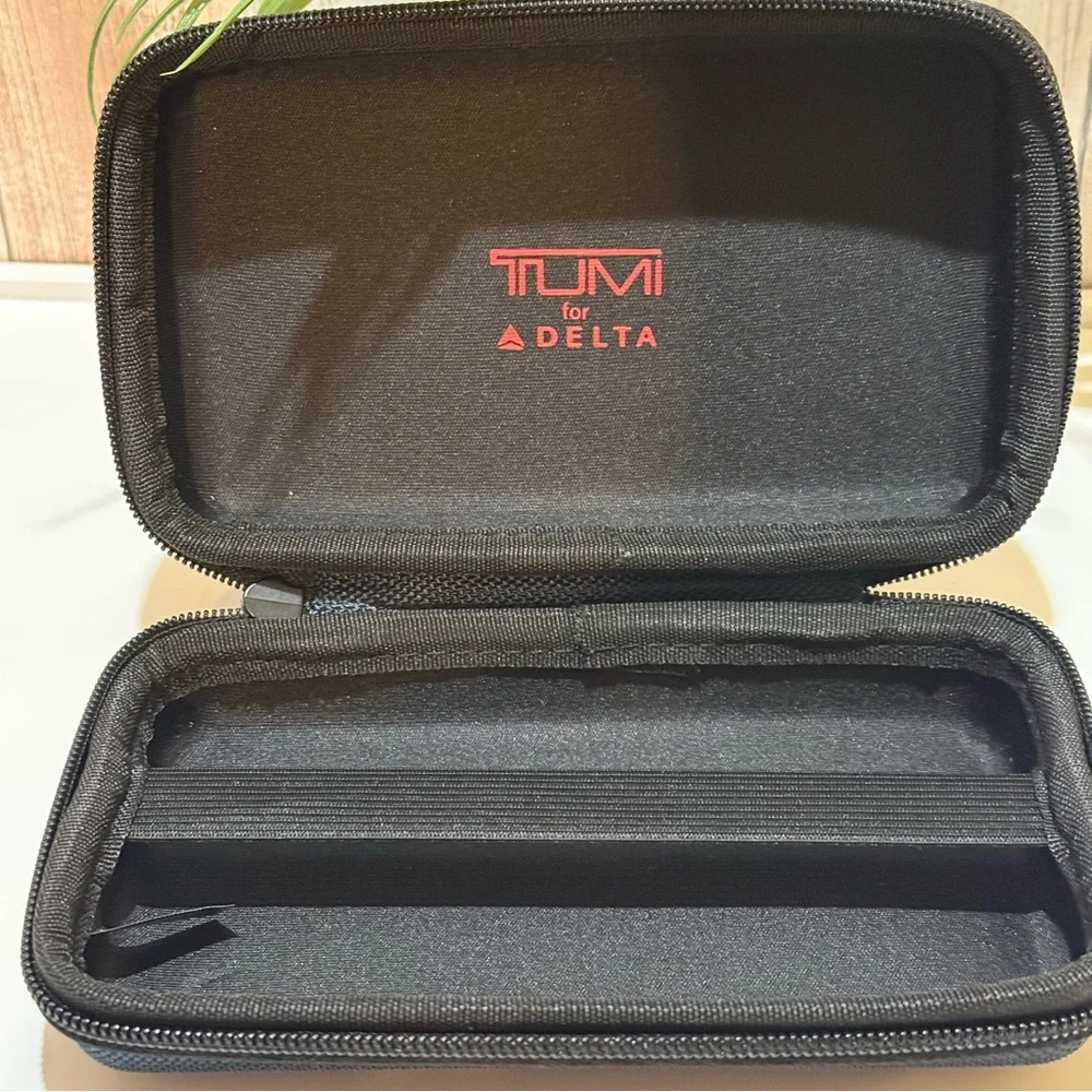 TUMI Blue Men's Travel Toiletries Bag